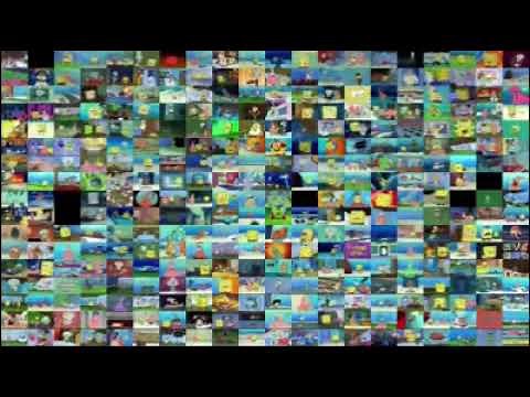 All SpongeBob Episodes Played At The Same Time (Seasons 1-8) (Reuploaded)