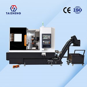 [Hot Item] Heavy Duty Horizontal Automatic CNC Lathe Linear Guide Way Slant Bed Machine