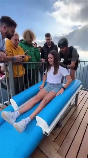 Crazy High-Altitude Inflatable Ball - Would You Dare Try? #shorts #viral