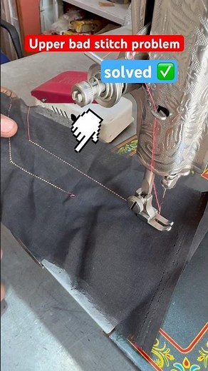 Upper bad stitch problem || Sewing machine stitching setting #sewingtips #sewingtipsandtricks #diy