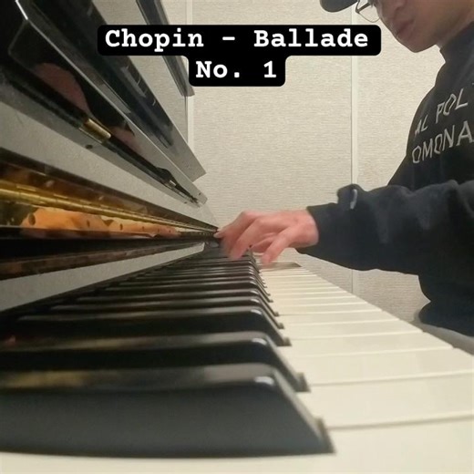Chopin Ballade No. 1 #piano #chopin #classicalmusic #pianocover