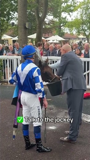Love to see the trainer getting involved 🙌