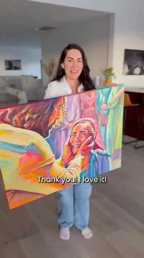 203K views · 8.1K reactions | One of the most powerful moments from Season 3 goes from screen to canvas. Thanks for sharing, Zhaleh (Veronica). | The Chosen | Facebook