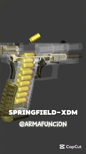 Springfield XD(M) ⚡ Precision Meets Modern Engineering 🇺🇸 #armafuncion #usa #gunhistory