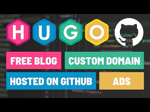 Creating a Free Blog or Static Content Website with Hugo and GitHub Pages with Custom Domain and Ads
