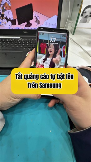 Tắt quảng cáo tự bật lên trên điện thoại Samsung #suadienthoai #mobilecity #mobilecitycaugiay #samsung #samsunggalaxy