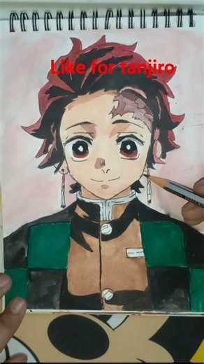 tanjiro drawing #tanjiro #drawing #viral