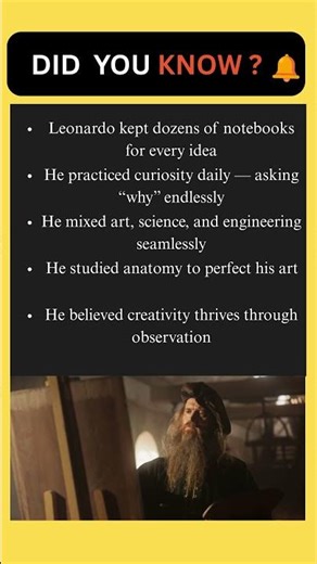 5 Genius Habits That Made Leonardo da Vinci Unstoppable #LeonardoDaVinci