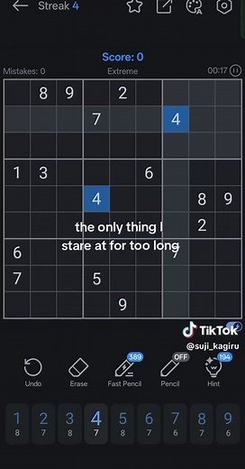 sometimes impossible#sudoku #sudokupuzzle #fyp #foryou #ohno | sudoku
