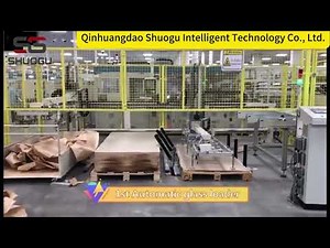Automatic glass loader machine#solarpanelproductionline #solarpanel