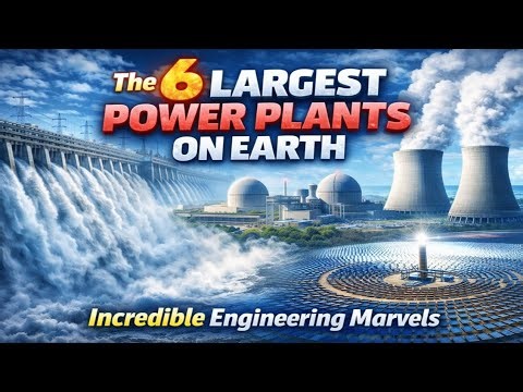 The 6 Largest Power Plants on Earth | Incredible Engineering Marvels