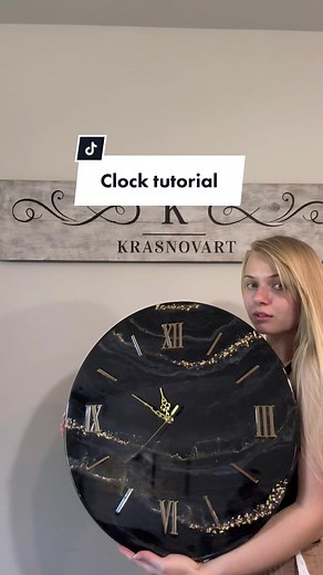 DIY Clock Tutorial - Moldes para Reloj