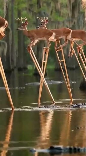 The Deer Have To Cross Somehow