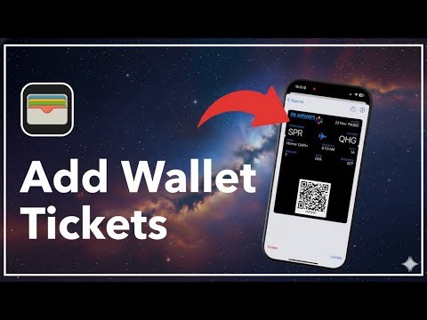 How To Add Tickets To Apple Wallet