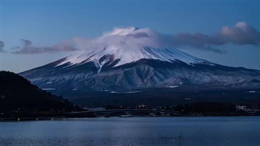 富士山の荘厳な美と自然の力