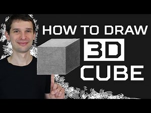 How to draw a 3D cube step by step – Learn how to draw still life