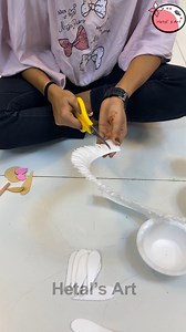 Disposable items to Flower tree making - Look Beautiful - Creative recycling idea #disposable #treemaking #recycling #flower | Hetal's Art