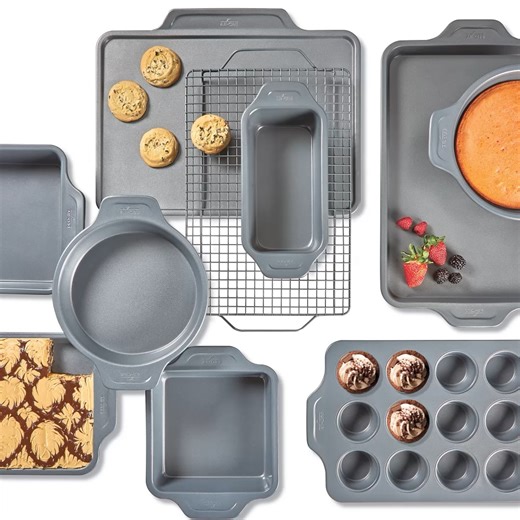 It's no wonder why All-Clad Pro-Release Bakeware is a baker's best friend in the kitchen – just ask pastry chef Natasha Pickowicz, one of our Chef Ambassadors! The durable, ceramic-reinforced nonstick provides easy food release, batch after batch.​ Shop the last day of our Pro-Release Bakeware sale and order Natasha's debut 'More than Cake' cookbook to discover delicious recipes: https://bit.ly/3fXGra8 | All-Clad Metalcrafters