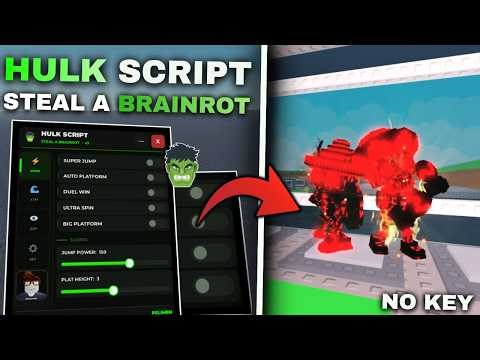 [ UPD ] Steal A Brainrot Script NO KEY | INSTANT STEAL | HIG JUMPS | INSTANT GRAB | BIG PLATFORM