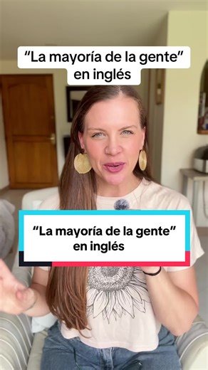 La tarea: escribe una oración en inglés en un comentario usando “most people” #ingles #inglesparalatinos #pronunciaciondeingles la mayoría de la gente en inglés