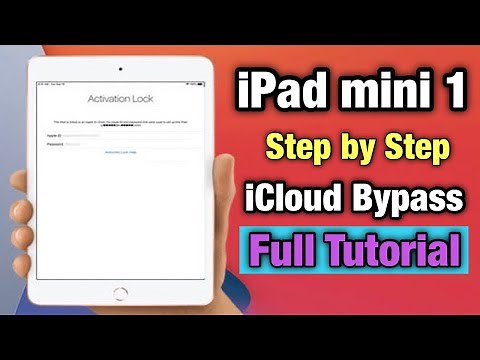 ipad mini 1 icloud bypass | Step by Step iOS 9.3.5 iCloud Bypass | iPad mini A1432 Bypass iCloud |