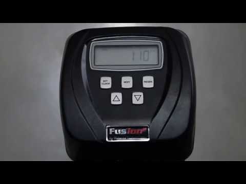 Fusion 2 Water Softener Regeneration How to Regenerate Clack WS1CI control valve