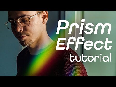 How to Make a Rainbow Prism Effect in Photoshop | DIY Light Leak Tutorial