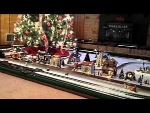 2014 Christmas O Gauge Train Layout