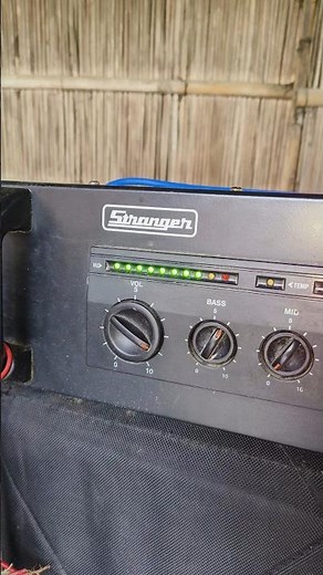 Stranger Pbt 701 Watt Amplifier Sound Test