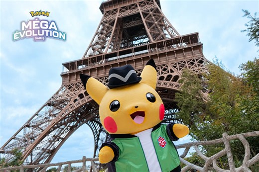 Paris se met aux couleurs de Pokemon pour fêter l’année de la Méga-Évolution
