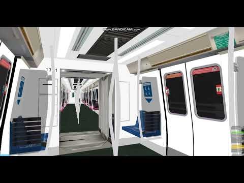 [OpenBVE] [SMRT] KNS C751B [351/352] Wynyard ▶ Square Quays [Harbourvale Line]