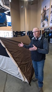 Here’s Thayne Jensen from Clam Outdoors with the NEW APEX camping tent! Tap the LINK in the comments here for more information. 🏕️ The APEX A-FRAME TENT features a dual-entry full zip doors, sewn-in floor, and a water-resistant taped rain fly. The hub system and A-frame design fit up to 3 people. Block out wind or rain with the rain fly, or open the screens to stargaze. And of course, a fast and easy set up in 60 seconds! ✅ Weight: 20 pounds ✅ Carry Bag Size: 64" X 8" ✅ Center Height" 60: | Qui
