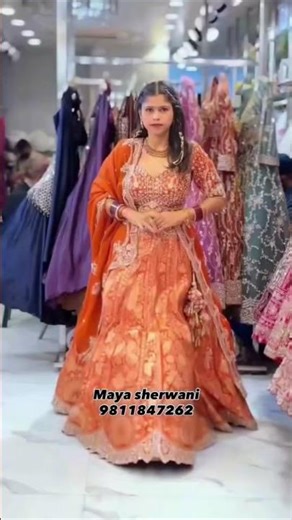 Bridal Lehenga Look 😍 #Shorts #StyleAura