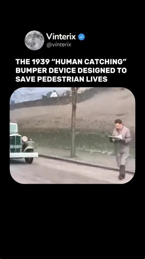 In 1939, engineers came up with a bizarre safety invention — a spring-loaded bumper with a net that could catch pedestrians instead of throwing them on the pavement. The idea? When a person was hit, the device would scoop them gently into a padded cradle. It was bulky and scary, but it showed one thing: car makers were starting to think about pedestrian safety. Though it never went into production, this was an early attempt at putting humans first in car design. If you’re fascinated by how tech 
