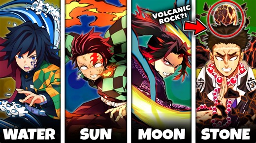 492K views · 11K reactions | What do you think is the strongest Breathing Style? #tanjiro #waterbreathing #thunderbreathing #sunbreathing #moonbreathing #kokushibo #yoriichitsugikuni | Quote The Anime | Facebook