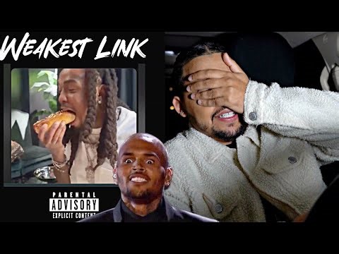 SOMEONE CHECK ON QUAVO! CHRIS BROWN - WEAKEST LINK (QUAVO DISS SONG) REACTION