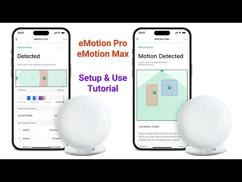 Setup and Use Tutorial | LinknLink eMotion Pro / Max 24GHz 60GHz Presence Sensor | Home Assistant