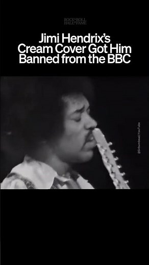 The Cream Cover That Got Jimi Hendrix Banned from the BBC (1969)