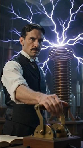 Nikola Tesla: The Genius Who Changed Electricity Forever ⚡ | #acvsdc #powersystem #nikolatesla