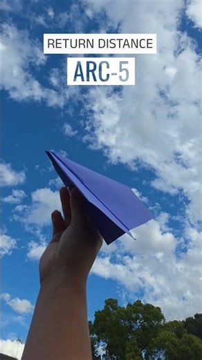 long distance boomerang #paperairplane | Arc 5