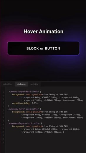【CSSのみ】Hover Animation