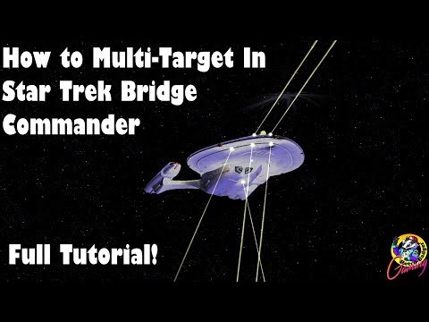 How to Multi Target in Bridge Commander FULL GUIDE - Star Trek Retro Badger Gaming