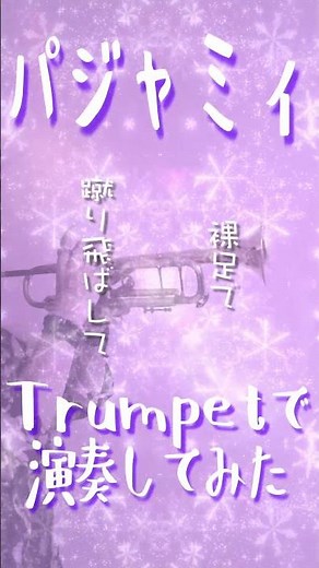 パジャミィ トランペットで演奏してみた！
