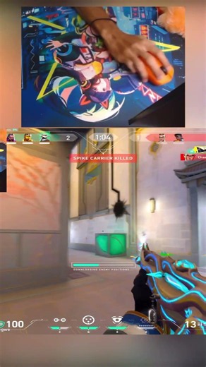 Best sentinal on summit map #valorant #valorantradiantaim #valorantclips