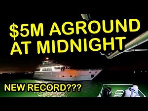 The 84ft $5M Late-Night Grounding… And That Was Just the FIRST Problem | Grounding 84ft Moonen