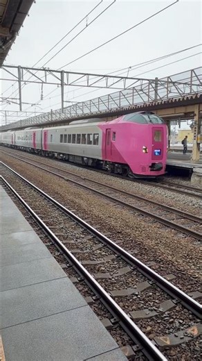 特急宗谷はまなす編成深川駅発車