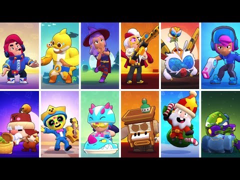 ALL 69 EXCLUSIVE SKINS IN BRAWL STARS (2017-2025)