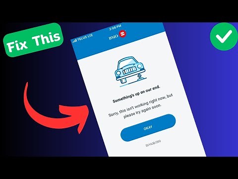 How to Fix BMO Digital Banking app not working