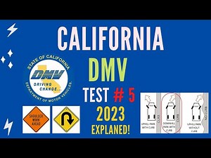 dmv permit test 2023 california | SET 5