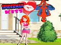 Game Spiderman Kiss online. Play for free